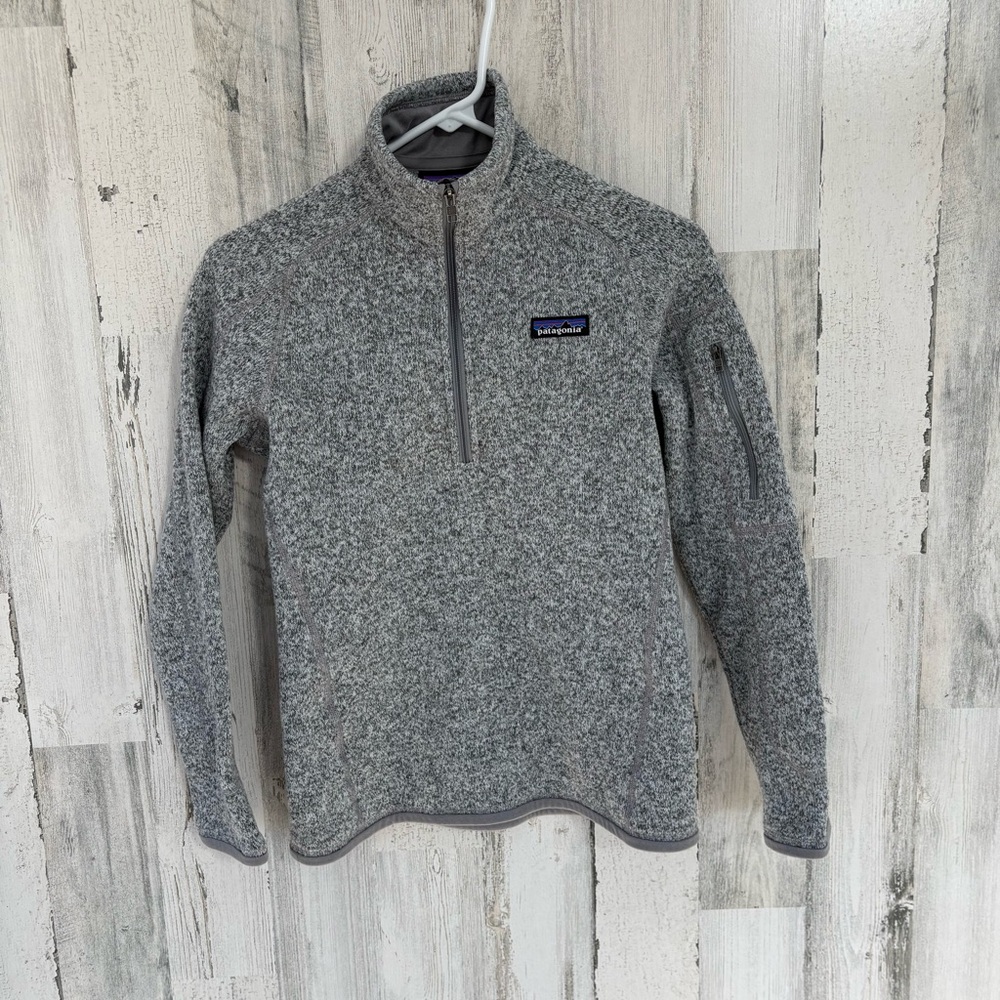 Patagonia Women’s Size XS 1/4 Zip Better Sweater 100% Recycled Polyester